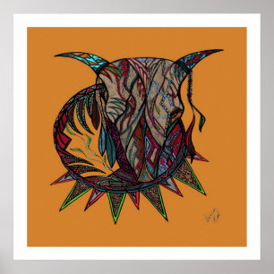 Póster Reprodução De Espírito Bull