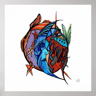 Póster Reprodução de Espírito de Moon Star