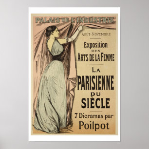 Póster Reprodução La Parisienn de uma propaganda de