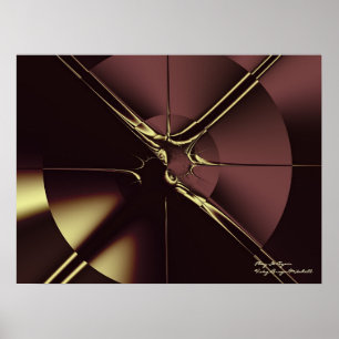 Poster Reproduza-A Novamente, Arte Fractal