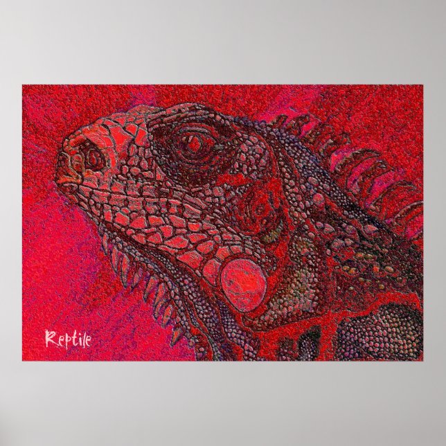 Póster Réptil 2 (Frente)