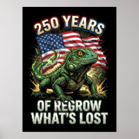 Réptil Resiliente América 250 Anos