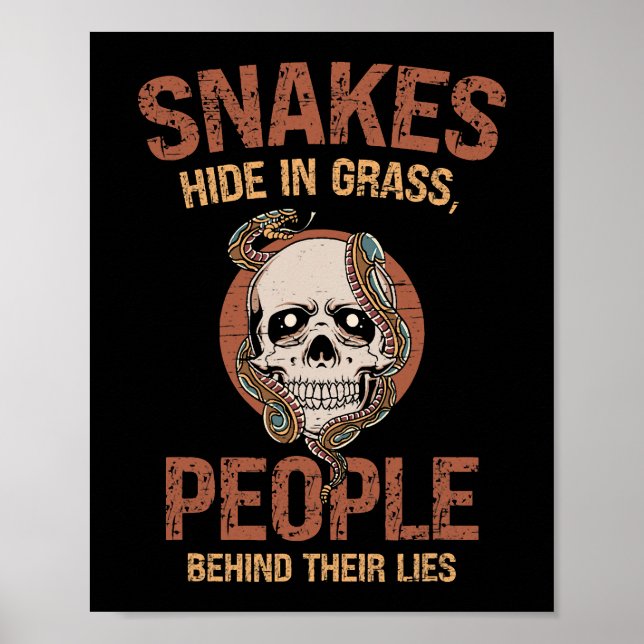 Poster Réptil Skype Snakeskin Cobra Mãe 2 (Frente)