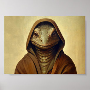 Poster Reptilian Humanoid