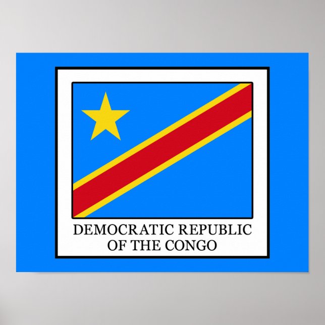Poster República Democrática do Congo (Frente)