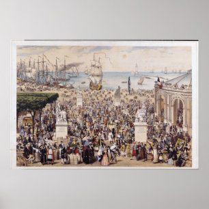 Póster República Democrática & social universal