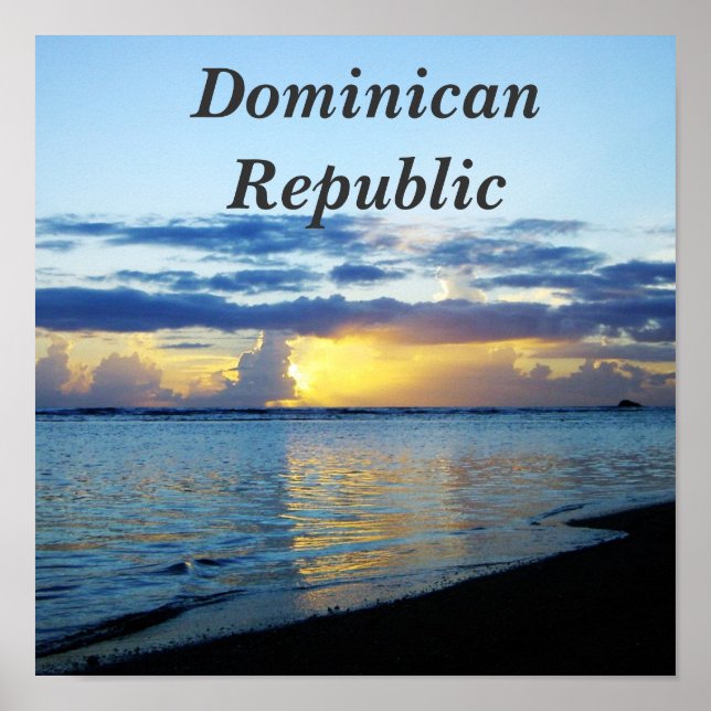 Póster República Dominicana (Frente)