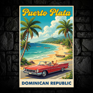 Poster República Dominicana: Coleção de Posteres de viage