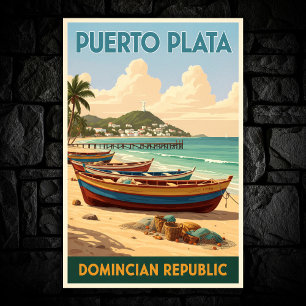 Poster República Dominicana: Coleção de Posteres de viage