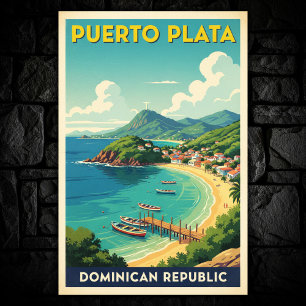 Poster República Dominicana: Coleção de Posteres de viage