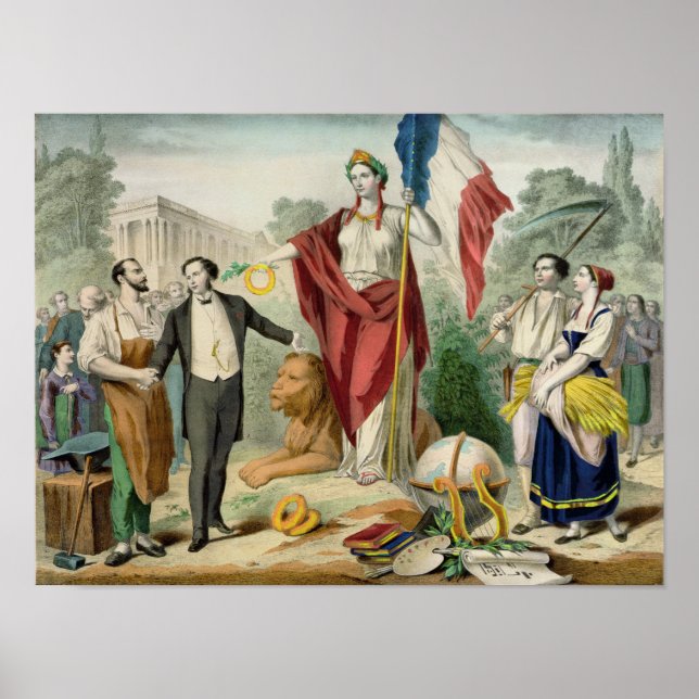 Póster República Francesa (Frente)