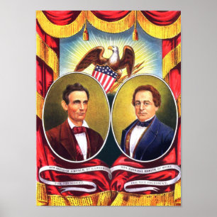 Póster Republicano do voto 'em 60