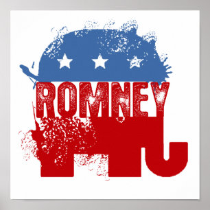 Poster Republicano ROMNEY
