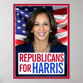 Poster Republicanos pelo Presidente Kamala Harris Foto 20