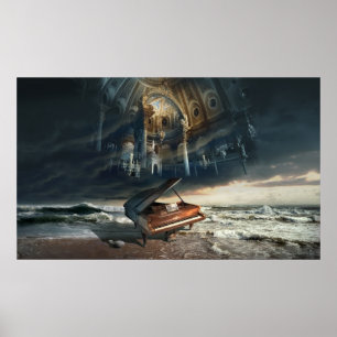 Poster Requiem ou Música liberam você