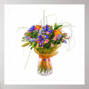 Poster requintado das flores