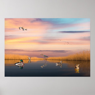 Poster Reserva de Fauna Selvagem