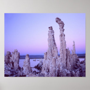 Póster Reserva de Mono Lake. Califórnia. EUA. Tufa