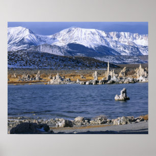 PÓSTER RESERVA NATURAL DO ESTADO DE MONO LAKE TUFA,
