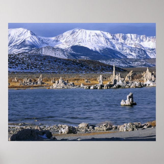 PÓSTER RESERVA NATURAL DO ESTADO DE MONO LAKE TUFA, (Frente)