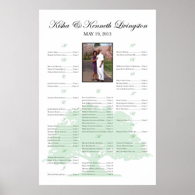 Poster ***RESERVADO PARA Kisha+Kenneth*** (Frente)