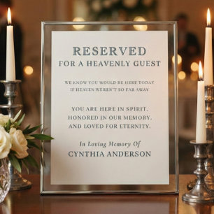 Poster Reservado para o Cartaz de Memória de Casamento do