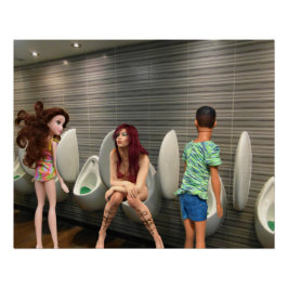 Póster Reservatório misto de gênero.