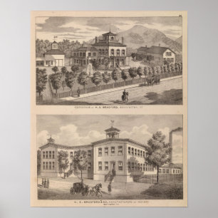 Póster Residence of HE Bradford and HE Bradford and