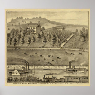 Poster Residence of William Schrader