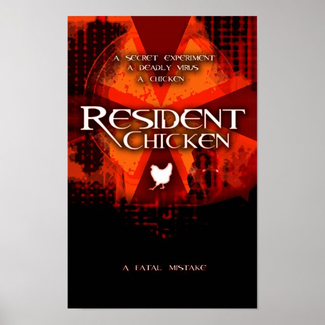 PÓSTER RESIDÊNCIA CHICKEN (Frente)