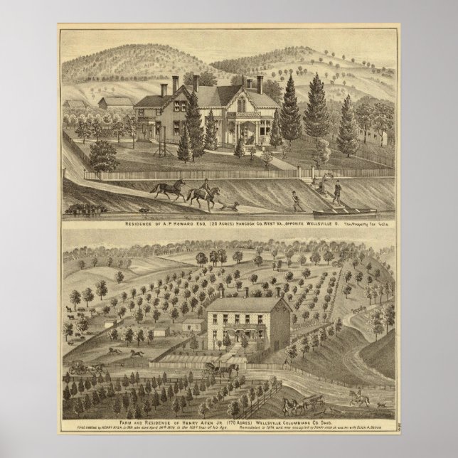 Póster Residência de AP Howard Hancock (Frente)