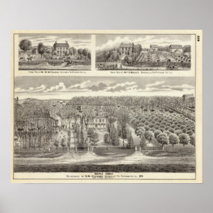 Póster Residência de Maple Grove