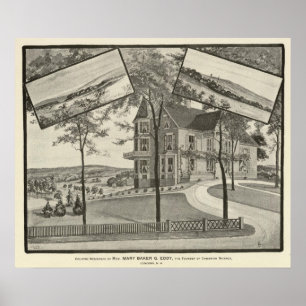 Poster Residência de Mary Baker Eddy