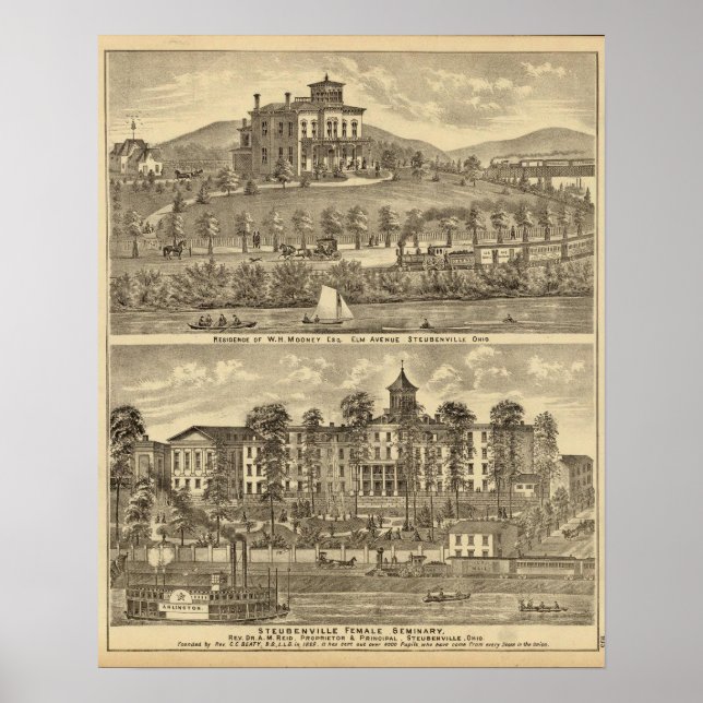 Póster Residência de WH Mooney (Frente)