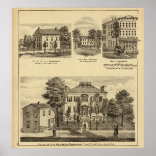 Póster Residência do Dr. Joseph Shallcross