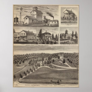 Póster Residência em Hutchinson, Minnesota