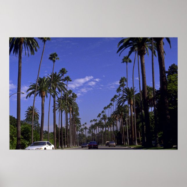 Poster Residencial Rodeo Drive, Beverly Colinas, Califórn (Frente)