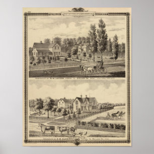 Poster Residências de MM Conger e GW Harrison