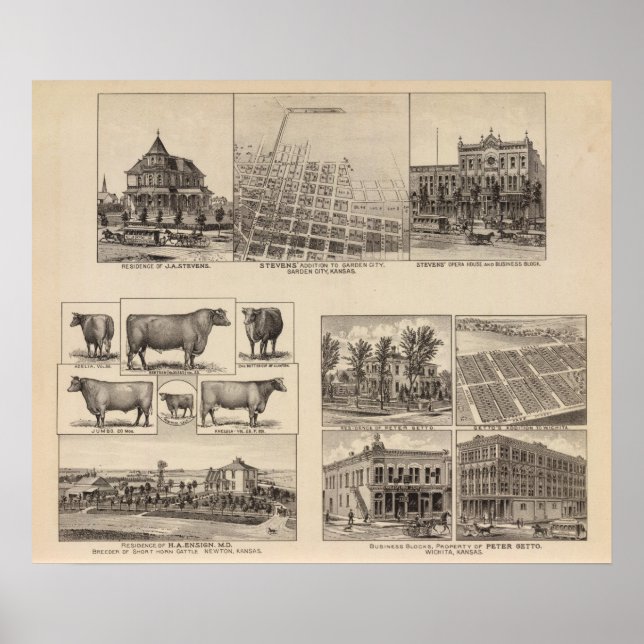 Poster Residências no Kansas (Frente)