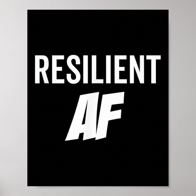 Poster Resilient Af Strong Insrational Motivation  (Frente)