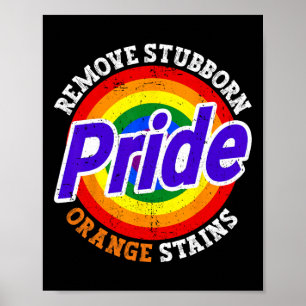 Poster Resista Trump Remova Manchas Laranja Teimosas Orgu