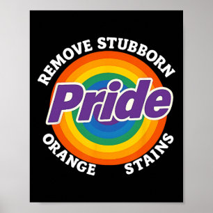 Poster Resista Trump Remova Manchas Laranja Teimosas Orgu