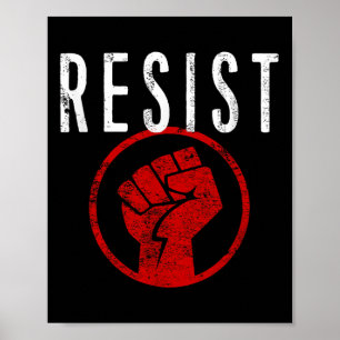 Poster Resistência À Camisa De Pressão - Faça Parte Da Re