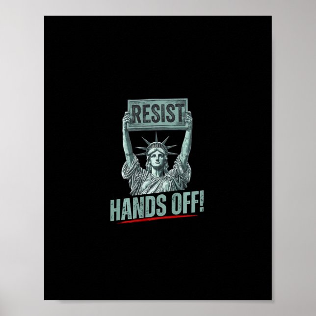 Poster Resistência À Estátua Da Resistência Da Liberdade  (Frente)