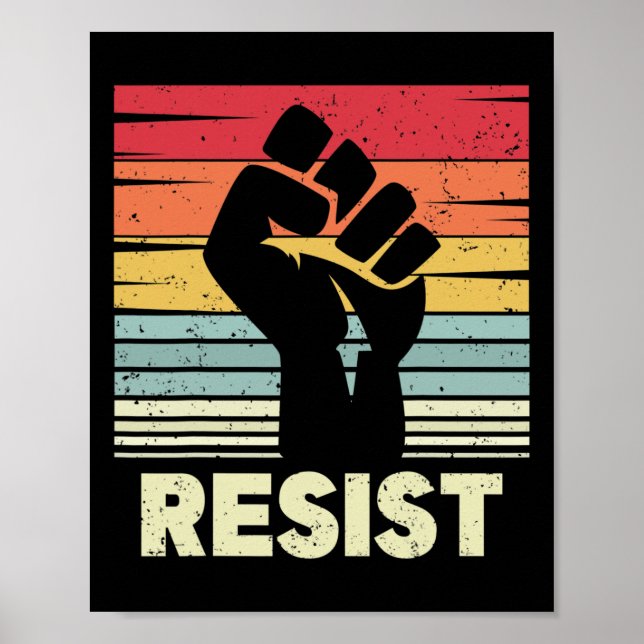 Poster Resistência ao Orgulho Resistente Resiste Resistên (Frente)