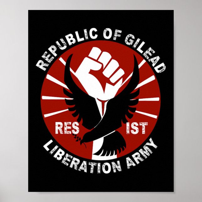 Poster Resistência - Exército de Libertação Gilead Direit (Frente)