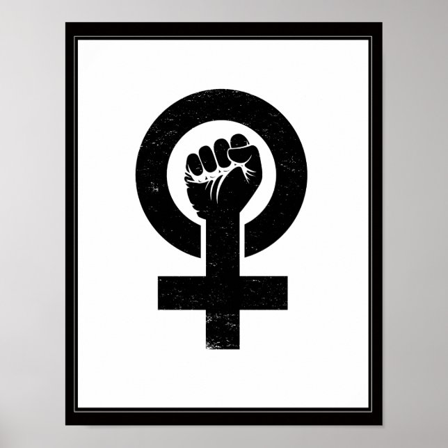 Póster Resistência Feminista (Frente)