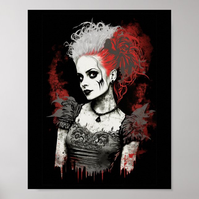 Poster Resistir à normalidade Emilie Autumn (Frente)
