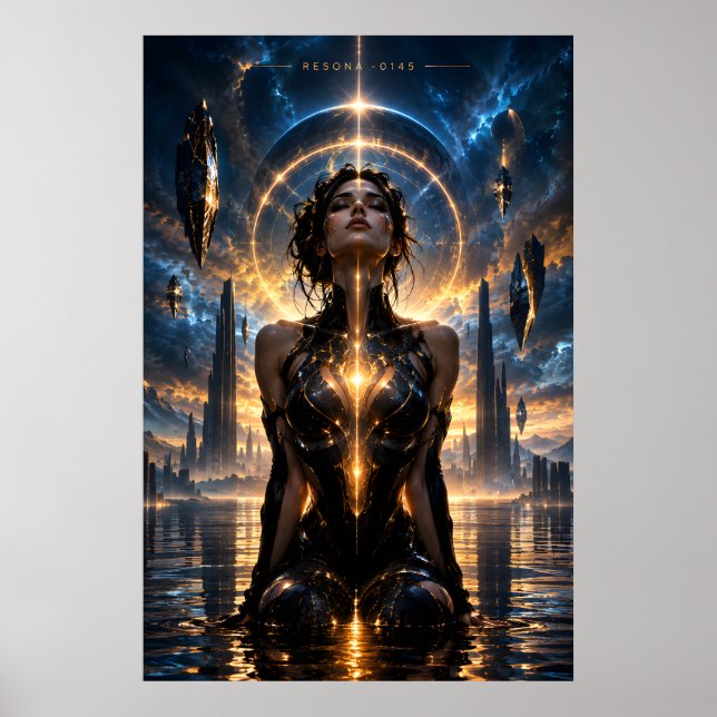 Poster Resona-0145 Deusa Celestial (Frente)