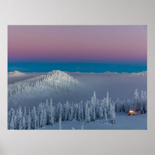 Poster Resort de montanha Whitefish em Whitefish, Montana